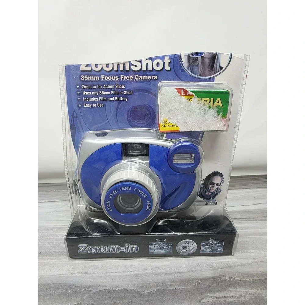 Camera Zoom Shot Sports Gear to Go 35 mm Zoom Shot Focus Free‎ Camera + Film